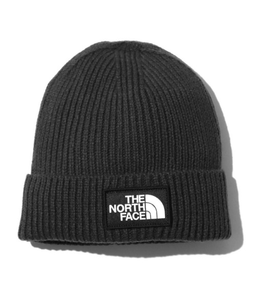 THE NORTH FACE（ザノースフェイス）の「【日本未発売!!】THE NORTH FACE/ザ・ノースフェイス TNF LOGO BOX CUF BEANIE リブ編み ワンポイント ブランドロゴ ニットキャップ（ニットキャップ/ビーニー・メンズ・ネイビー/ライトグレー/ブラック/イエロー/ベージュ・ONE SIZE）」の2枚目の写真
