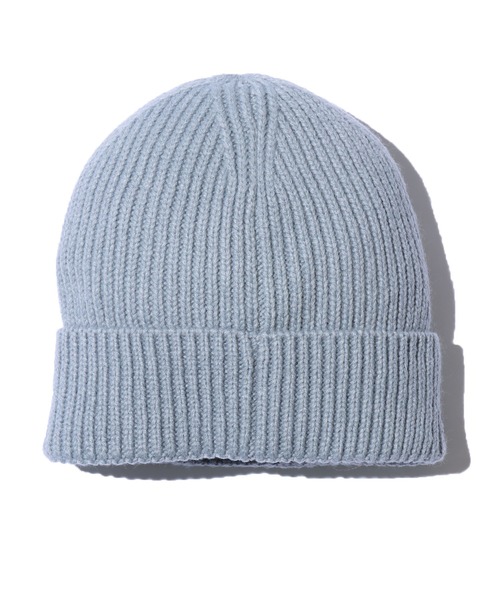 THE NORTH FACE（ザノースフェイス）の「【日本未発売!!】THE NORTH FACE/ザ・ノースフェイス TNF LOGO BOX CUF BEANIE リブ編み ワンポイント ブランドロゴ ニットキャップ（ニットキャップ/ビーニー・メンズ・ネイビー/ライトグレー/ブラック/イエロー/ベージュ・ONE SIZE）」の6枚目の写真