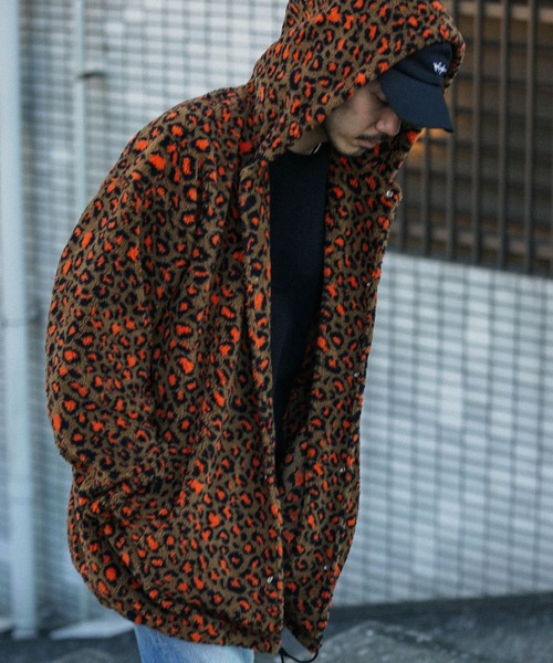 CAL O LINE（キャルオーライン）の「CAL O LINE　HOODED PILE COAT（その他アウター・メンズ・アニマル/その他1・MEDIUM/LARGE）」の2枚目の写真