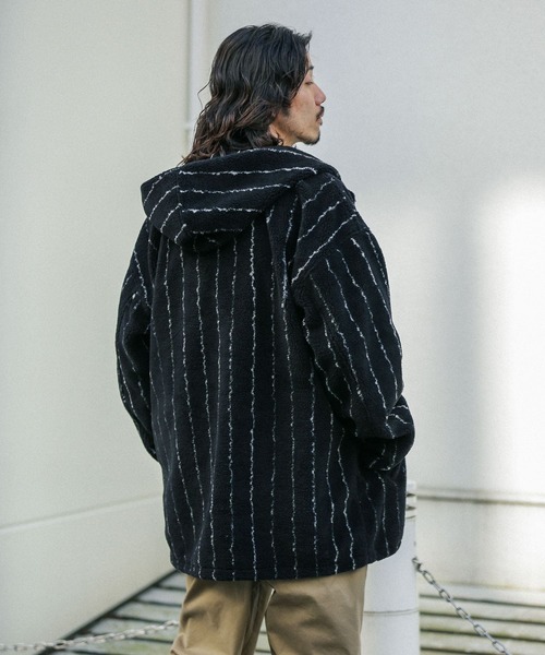 CAL O LINE（キャルオーライン）の「CAL O LINE　HOODED PILE COAT（その他アウター・メンズ・アニマル/その他1・MEDIUM/LARGE）」の8枚目の写真