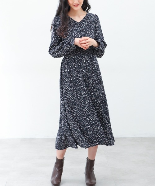 Honeys（ハニーズ）の「Vネックワンピース（ワンピース）」 - WEAR