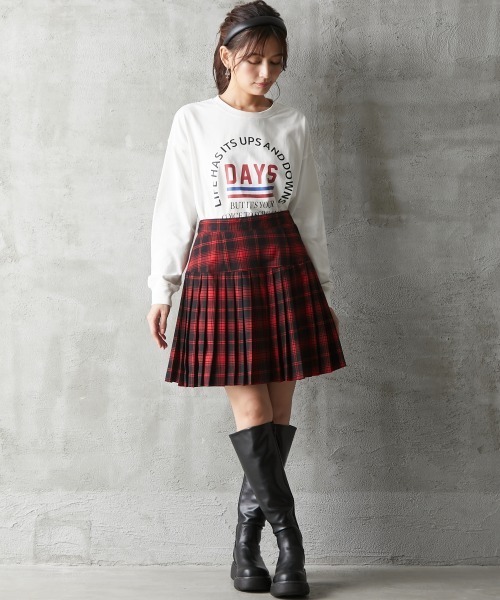 ROSE FAN FAN（ローズファンファン）の「大きいサイズ チェックミニ