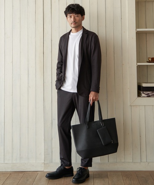 ikka(イッカ)の「フェイクレザーオックスフォードシューズ(ドレスシューズ・メンズ・ブラック・M/L/XL)」の10枚目の写真