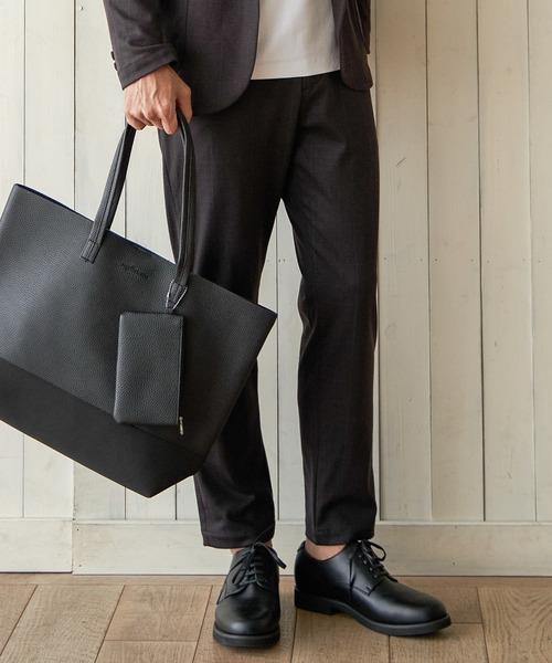 ikka(イッカ)の「フェイクレザーオックスフォードシューズ(ドレスシューズ・メンズ・ブラック・M/L/XL)」の9枚目の写真