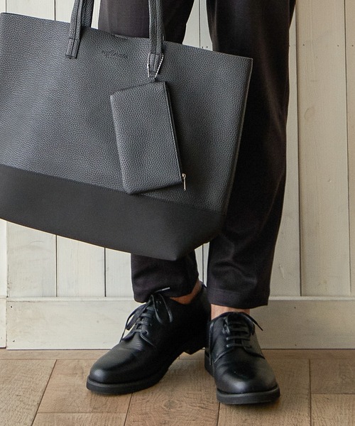 ikka(イッカ)の「フェイクレザーオックスフォードシューズ(ドレスシューズ・メンズ・ブラック・M/L/XL)」の12枚目の写真