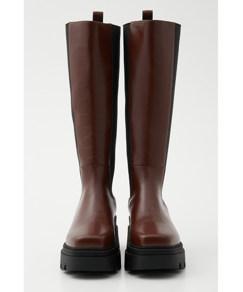 SLY（スライ）の「SIDE GOA KNEE BOOTS サイドゴア ニーブーツ（ブーツ・レディース・ブラック/ブラウン・SMALL/MEDIUM/LARGE）」の18枚目の写真