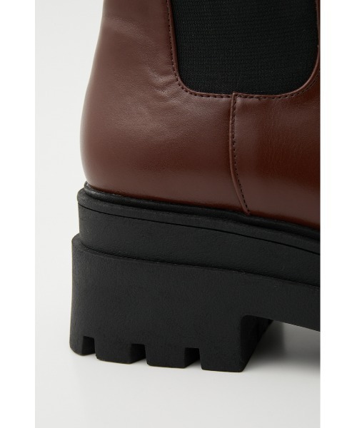 SLY（スライ）の「SIDE GOA KNEE BOOTS サイドゴア ニーブーツ（ブーツ・レディース・ブラック/ブラウン・SMALL/MEDIUM/LARGE）」の6枚目の写真