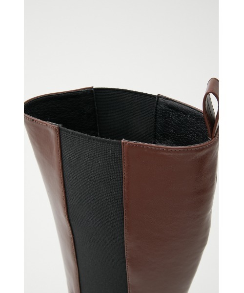 SLY（スライ）の「SIDE GOA KNEE BOOTS サイドゴア ニーブーツ（ブーツ・レディース・ブラック/ブラウン・SMALL/MEDIUM/LARGE）」の20枚目の写真