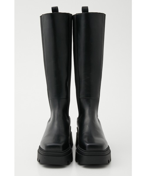 SLY（スライ）の「SIDE GOA KNEE BOOTS サイドゴア ニーブーツ（ブーツ・レディース・ブラック/ブラウン・SMALL/MEDIUM/LARGE）」の9枚目の写真