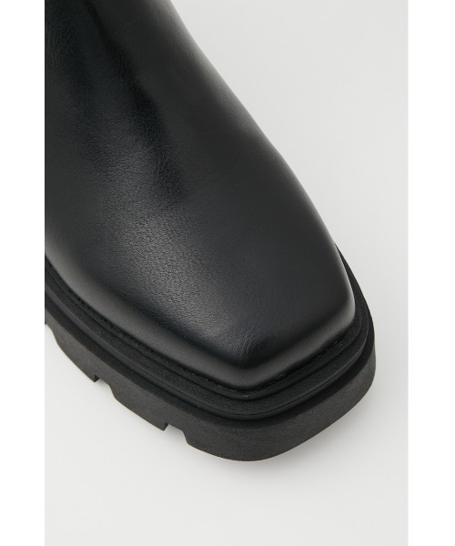 SLY（スライ）の「SIDE GOA KNEE BOOTS サイドゴア ニーブーツ（ブーツ・レディース・ブラック/ブラウン・SMALL/MEDIUM/LARGE）」の5枚目の写真