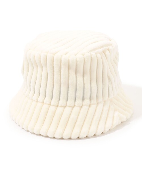caban（キャバン）の「■CABaN ジャンボコーデュロイ バケットハット（キャップ・メンズ・ブラック/グリーン/ホワイト・FREE）」の2枚目の写真