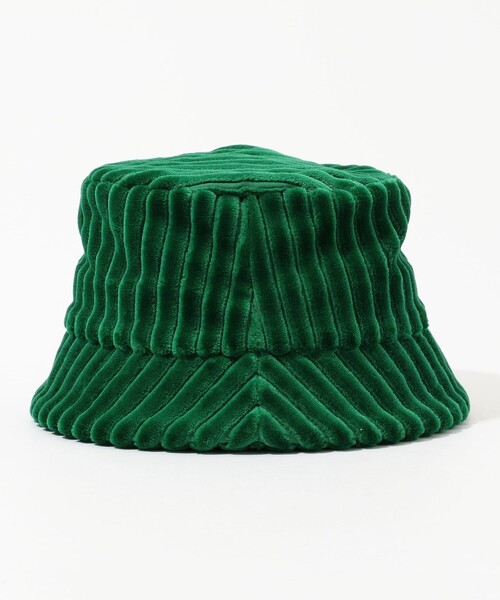 caban（キャバン）の「■CABaN ジャンボコーデュロイ バケットハット（キャップ・メンズ・ブラック/グリーン/ホワイト・FREE）」の4枚目の写真