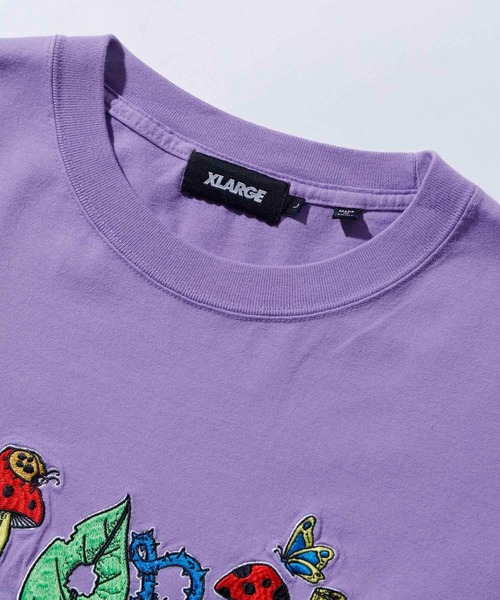 XLARGE（エクストララージ）の「TYPE BY NATURE L/S TEE（Tシャツ/カットソー・メンズ・パープル/ブラック/ホワイト・XL/S/L/M）」の8枚目の写真