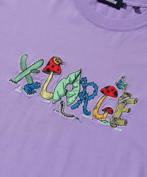 XLARGE（エクストララージ）の「TYPE BY NATURE L/S TEE（Tシャツ/カットソー・メンズ・パープル/ブラック/ホワイト・XL/S/L/M）」の9枚目の写真