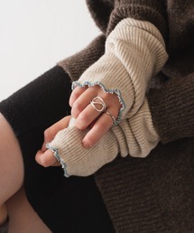 Kastane | 配色ステッチアームウォーマー(アームカバー)