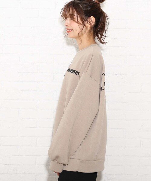 Cutie Blonde（キューティーブロンド）の「◆チェック切替ゆるっとスウェット（スウェット・レディース・ブラウン系その他/オフホワイト/ブラック・00）」の20枚目の写真