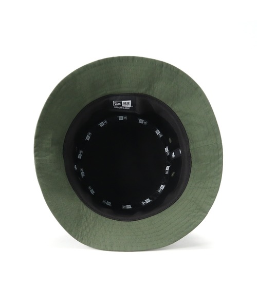 NEW ERA（ニューエラ）の「ニューエラ バケットハット 無地 タイプライター（ハット・メンズ・ブラック/カーキ/ベージュ・S/M/M/L/L/XL）」の11枚目の写真
