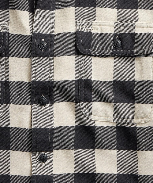 バッファロー チェック ツイル ワークシャツ（シャツ/ブラウス）｜RRL