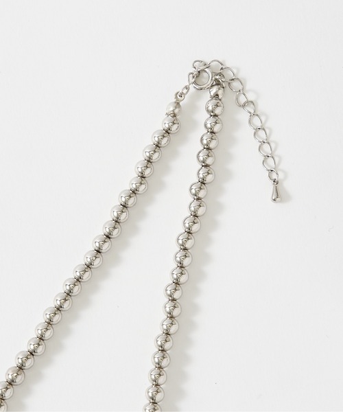 CIAOPANIC（チャオパニック）の「グラデボールチェーンロングネックレス（ネックレス・レディース・シルバー・FREE）」の8枚目の写真