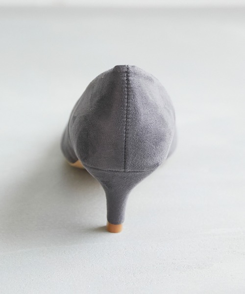 ROPE' PICNIC(ロペピクニック)の「リサイクルポリエステルポインテッドプレーンパンプス(パンプス・レディース・チャコールグレー/ベージュ/ピンク系その他2・22.5cm/23.5cm/24.5cm/23.0cm/24.0cm/25.0cm)」の5枚目の写真