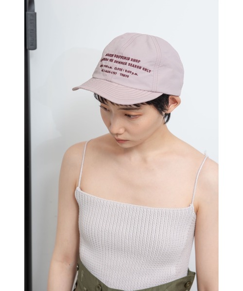 THEATRE PRODUCTS（シアタープロダクツ）の「NYLONｷｬｯﾌﾟ（キャップ・レディース・ブラック/カーキ/ピンク・FREE）」の6枚目の写真