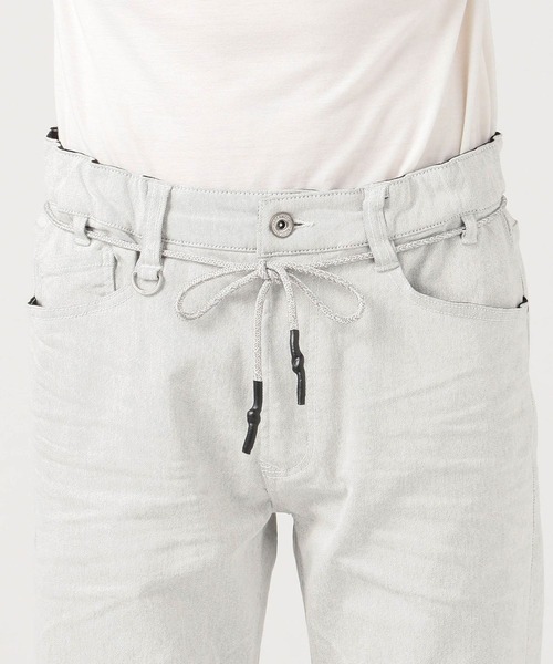 HIDEAWAYS NICOLE（ハイダウェイニコル）の「ライトオンスハイストレッチデニム（デニムパンツ・メンズ・ブラック/オフホワイト/インディゴブルー・SMALL/MEDIUM/LARGE/X-LARGE）」の6枚目の写真