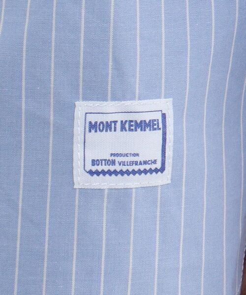 MONT KEMMEL（モンケメル）の「◆【MONT KEMMEL/モンケメル】別注バンドカラーシャツ（シャツ/ブラウス・メンズ・オフホワイト/サックスブルー/ブルー系9・02/03）」の18枚目の写真