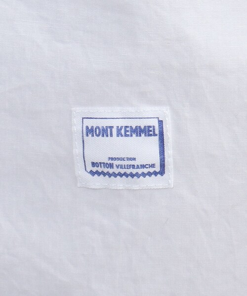 MONT KEMMEL（モンケメル）の「◆【MONT KEMMEL/モンケメル】別注バンドカラーシャツ（シャツ/ブラウス・メンズ・オフホワイト/サックスブルー/ブルー系9・02/03）」の21枚目の写真