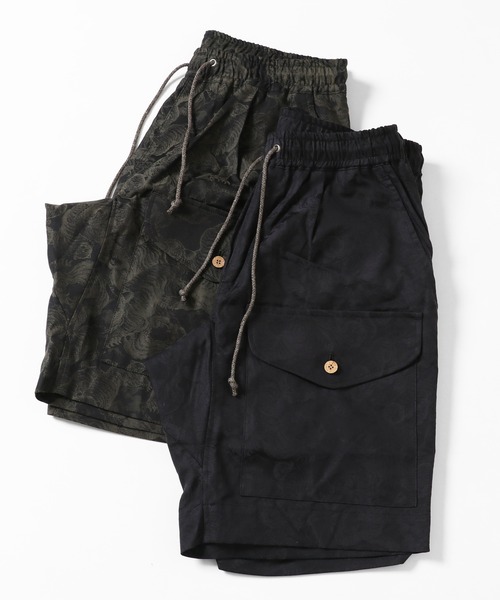 GYPSY&SONS(ジプシーアンドサンズ)の「百虎 SHORTS(その他パンツ・メンズ・ブラック/カーキ・MEDIUM/LARGE)」の8枚目の写真