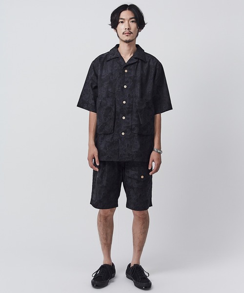 GYPSY&SONS(ジプシーアンドサンズ)の「百虎 SHORTS(その他パンツ・メンズ・ブラック/カーキ・MEDIUM/LARGE)」の4枚目の写真