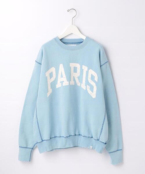 MAGIC STICK(マジックスティック)の「<MAGIC STICK> WORLD TOUR CREW NECK/スウェット(スウェット・メンズ・ライトブルー/ブラック/ライム・M/L)」の3枚目の写真