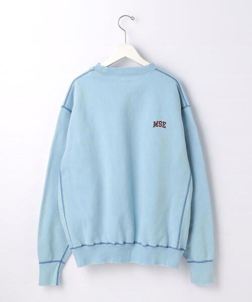 MAGIC STICK(マジックスティック)の「<MAGIC STICK> WORLD TOUR CREW NECK/スウェット(スウェット・メンズ・ライトブルー/ブラック/ライム・M/L)」の21枚目の写真