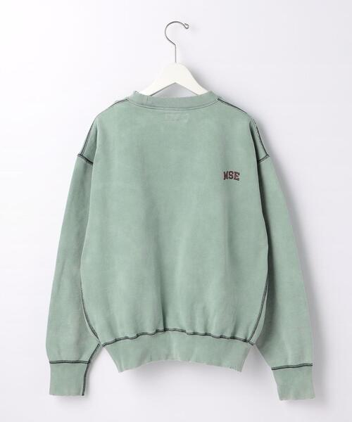 MAGIC STICK(マジックスティック)の「<MAGIC STICK> WORLD TOUR CREW NECK/スウェット(スウェット・メンズ・ライトブルー/ブラック/ライム・M/L)」の10枚目の写真