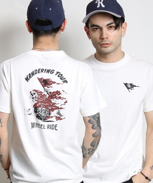 WHEEL RIDE Tee バックプリント（Tシャツ/カットソー）｜ROTAR（ローター）