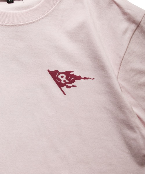 ROTAR（ローター）の「WHEEL RIDE Tee バックプリント（Tシャツ/カットソー・メンズ・ライトピンク/オフホワイト/スミクロ・X-LARGE/MEDIUM/SMALL/LARGE）」の6枚目の写真