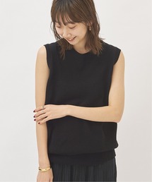 plage | Italian Yarn クルーネックノースリーブ◆(ニット/セーター)