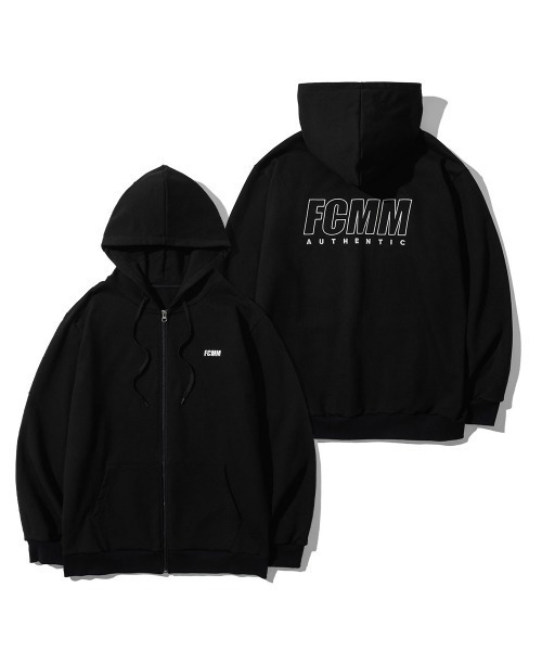 FCMM（エフシーエムエム）の「AUTHENTIC LINEAR LOGO HOODIE ZIP