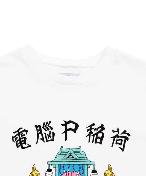 PUNYUS（プニュズ）の「電脳Ｔシャツ（Tシャツ/カットソー・レディース・ベージュ/ホワイト/スミクロ・3/1/4/2）」の9枚目の写真