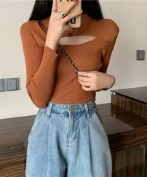 Wefst（ウェスト）の「【Wefst】セットオープンニットソー（ニット/セーター）」