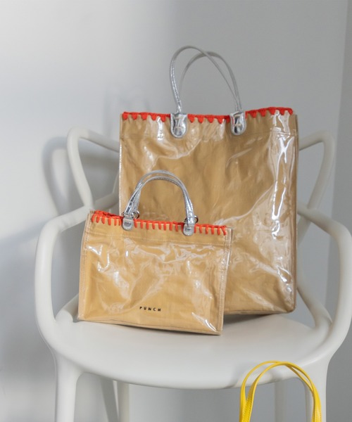 ACCOMMODE（アコモデ）の「パンチミニバッグ（トートバッグ・レディース・ホワイト/ベージュ/グリーン/ブルー・FREE）」の11枚目の写真