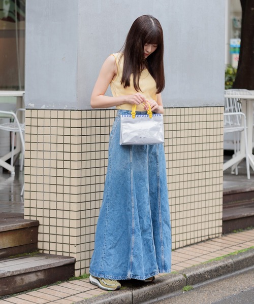 ACCOMMODE（アコモデ）の「パンチミニバッグ（トートバッグ・レディース・ホワイト/ベージュ/グリーン/ブルー・FREE）」の16枚目の写真