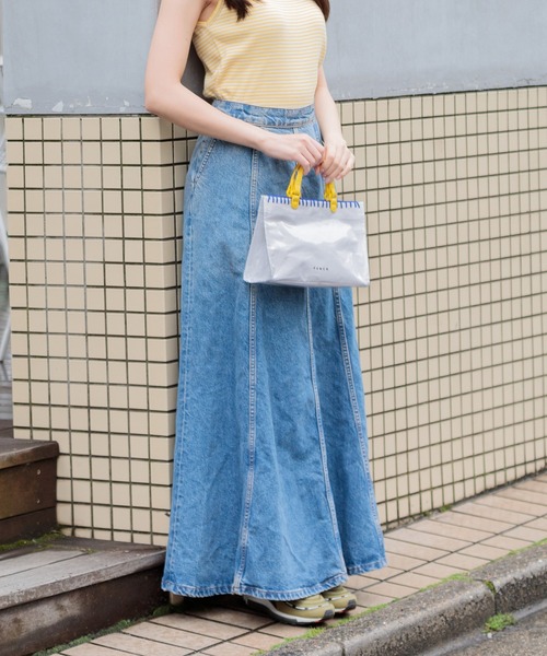 ACCOMMODE（アコモデ）の「パンチミニバッグ（トートバッグ・レディース・ホワイト/ベージュ/グリーン/ブルー・FREE）」の17枚目の写真