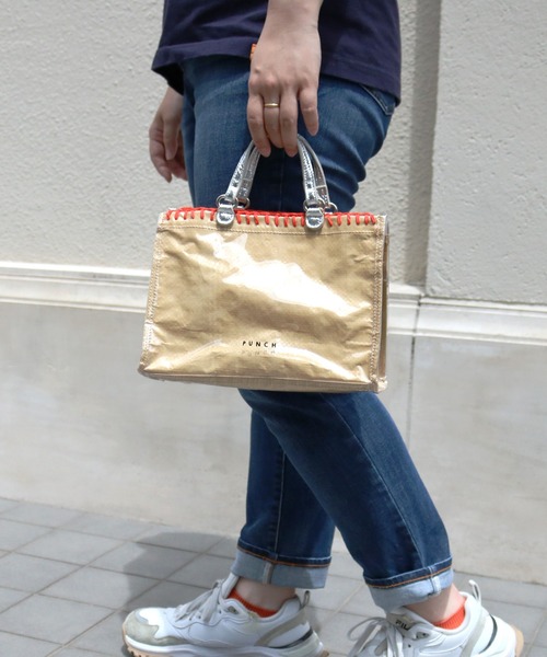 ACCOMMODE（アコモデ）の「パンチミニバッグ（トートバッグ・レディース・ホワイト/ベージュ/グリーン/ブルー・FREE）」の19枚目の写真