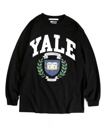 SUNNY SPORTS/サニースポーツ BOOKSTORE 90S YALE LOGO LS TEEブックストア90SイエールロゴL/S T-シャツ