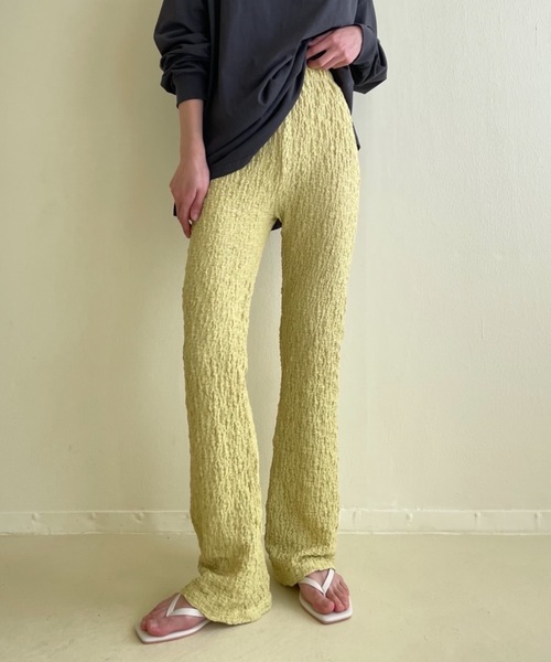 セール】フワシワフレアレギンスパンツ（その他パンツ）｜Didot