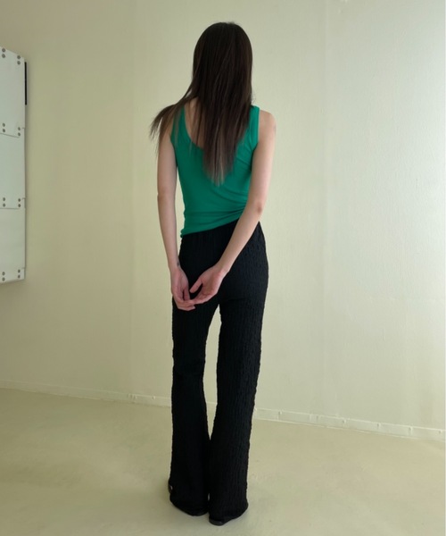 Didot.showroom(ディドット ショールーム)の「フワシワフレアレギンスパンツ(その他パンツ・レディース・ブラック/クリーム/ライム・FREE)」の15枚目の写真