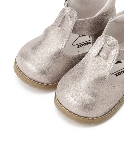 ZOOM（ズーム）の「ZOOM / BabyT-strap (12.5～14.5cm)（ドレスシューズ・キッズ・ホワイト/シルバー/ブラック・12.5/13.5/14.5/13/14）」の6枚目の写真