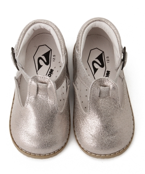 ZOOM（ズーム）の「ZOOM / BabyT-strap (12.5～14.5cm)（ドレスシューズ・キッズ・ホワイト/シルバー/ブラック・12.5/13.5/14.5/13/14）」の9枚目の写真