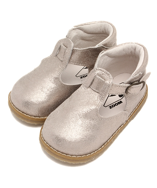 ZOOM（ズーム）の「ZOOM / BabyT-strap (12.5～14.5cm)（ドレスシューズ・キッズ・ホワイト/シルバー/ブラック・12.5/13.5/14.5/13/14）」の3枚目の写真