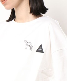 A.en（エイエン ）の「Slit Dog T-shirts（Tシャツ/カットソー）」